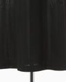 Floral Embossed Cotton Jersey A-Line Dress - black