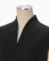 Double Jersey Cap Sleeve Dress - black
