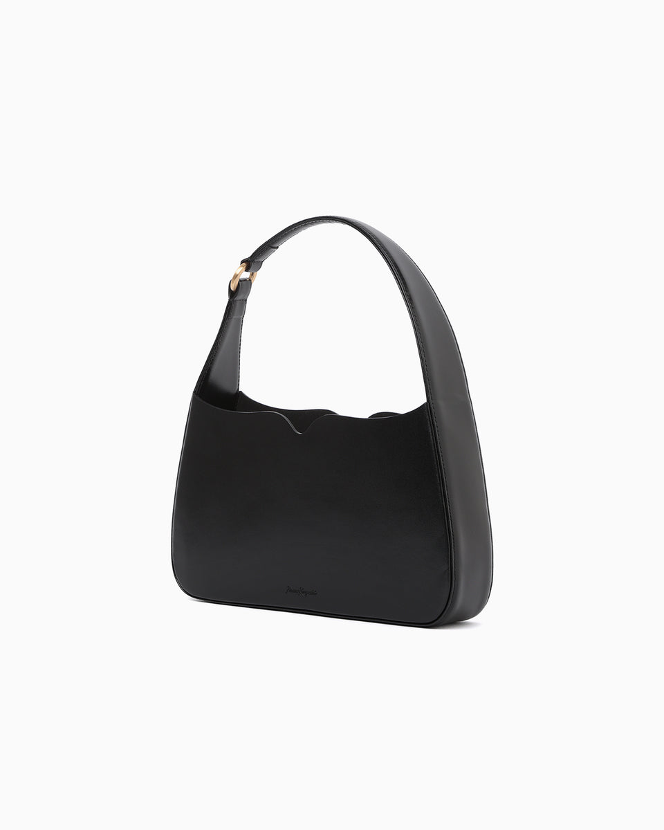 Cow Leather Handbag - black - Mame Kurogouchi