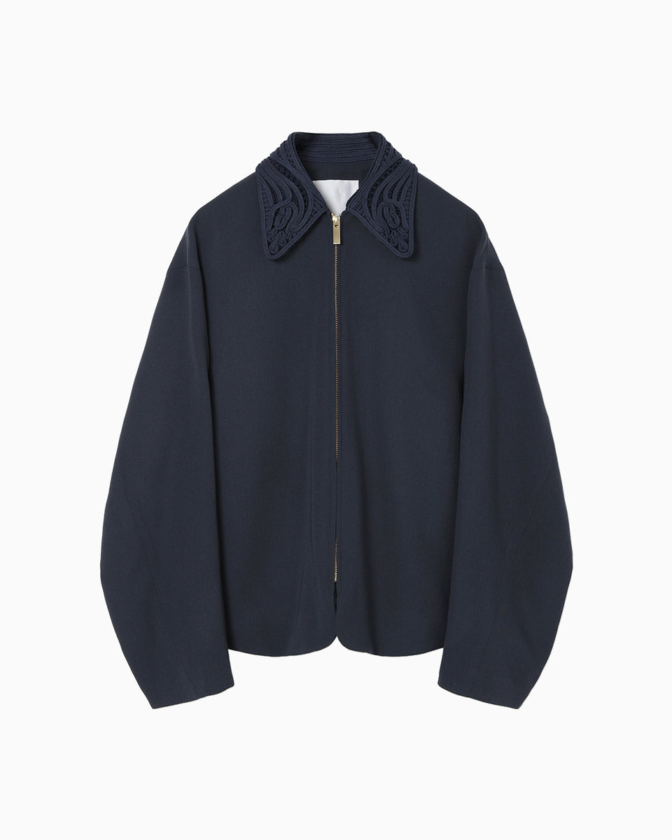 ジャケット・アウター Mame Kurogouchi Wool Gabardine Jacket Wool Gabardine Jacket | Mame Kurogouchi