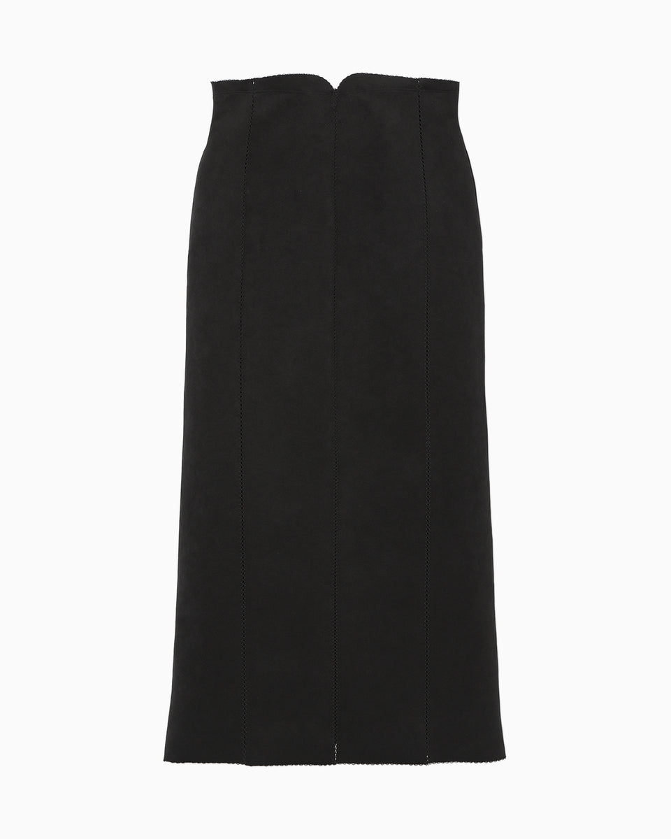 mame Drawstring Skirt size3 黒 mame Drawstring Skirt size3 黒 Lantern Knitted Volume Skirt