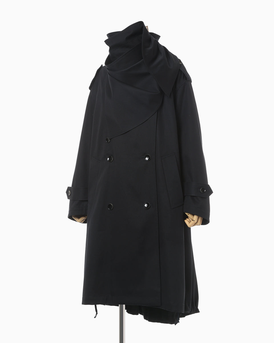 【シンプルお洒落♪】Mame Kurogouchi Wool Chester Coat SALE 50%OFF ! 【Mame Kurogouchi/マメ】Shadow Patched Wool
