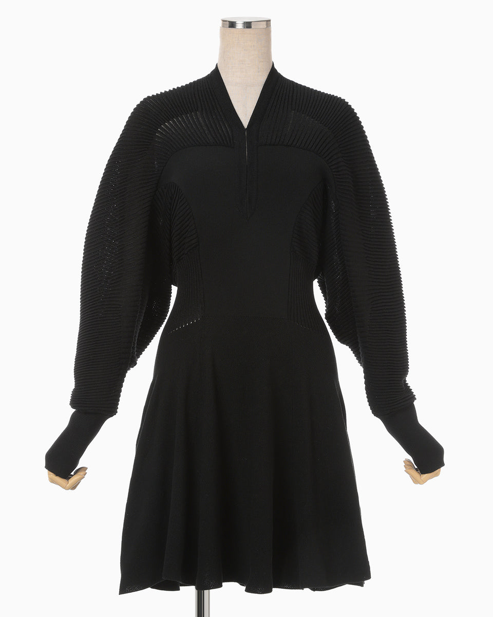 Mamekurogoucgi pedical knitted dressサイズ2 Pedicel Knitted Dress | Mame Kurogouchi