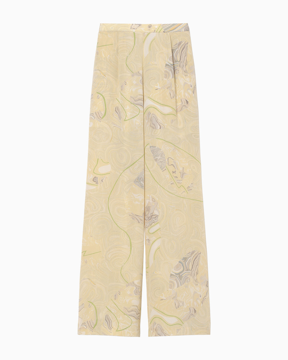 Straight Silk Pants | Intimissimi