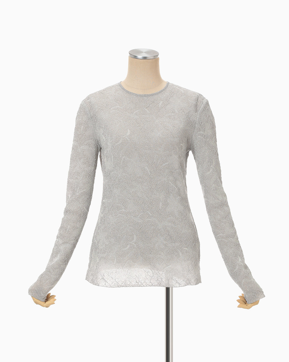 mame レース トップス 2016ss Lace Knitted Top-レースニットトップ-Mame Kurogouchi