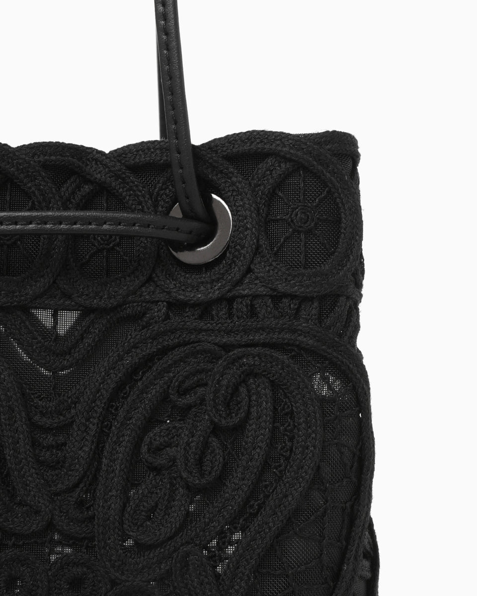 Mame Kurogouchi Bucket Bag コード刺繍 バッグ Mame Kurogouchi / Cording Embroidery Bucket Bag - ISLE