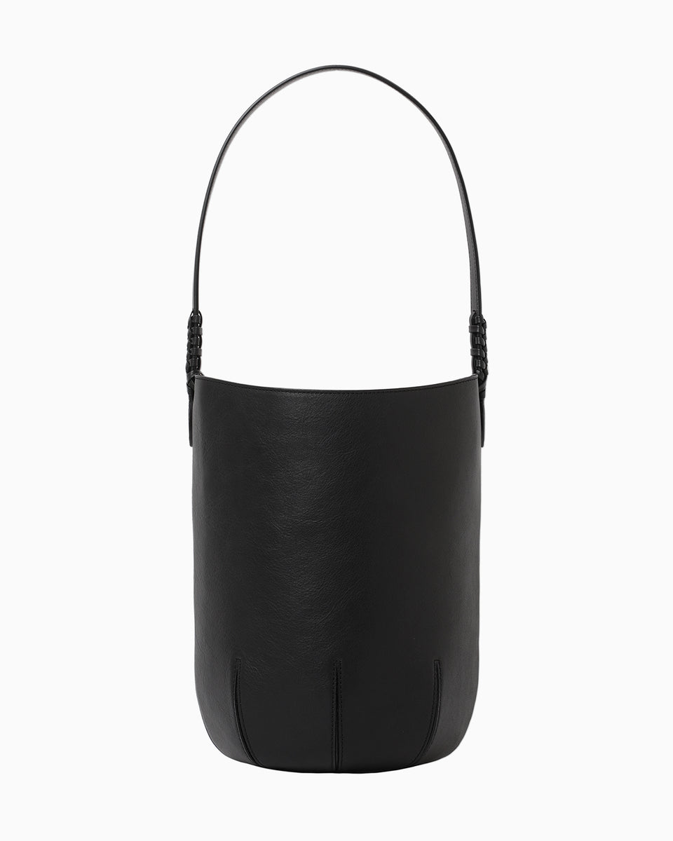 Medium Mayu Bucket Bag - black - Mame Kurogouchi