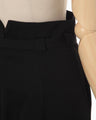 12 Basic Wool Belted Skirt