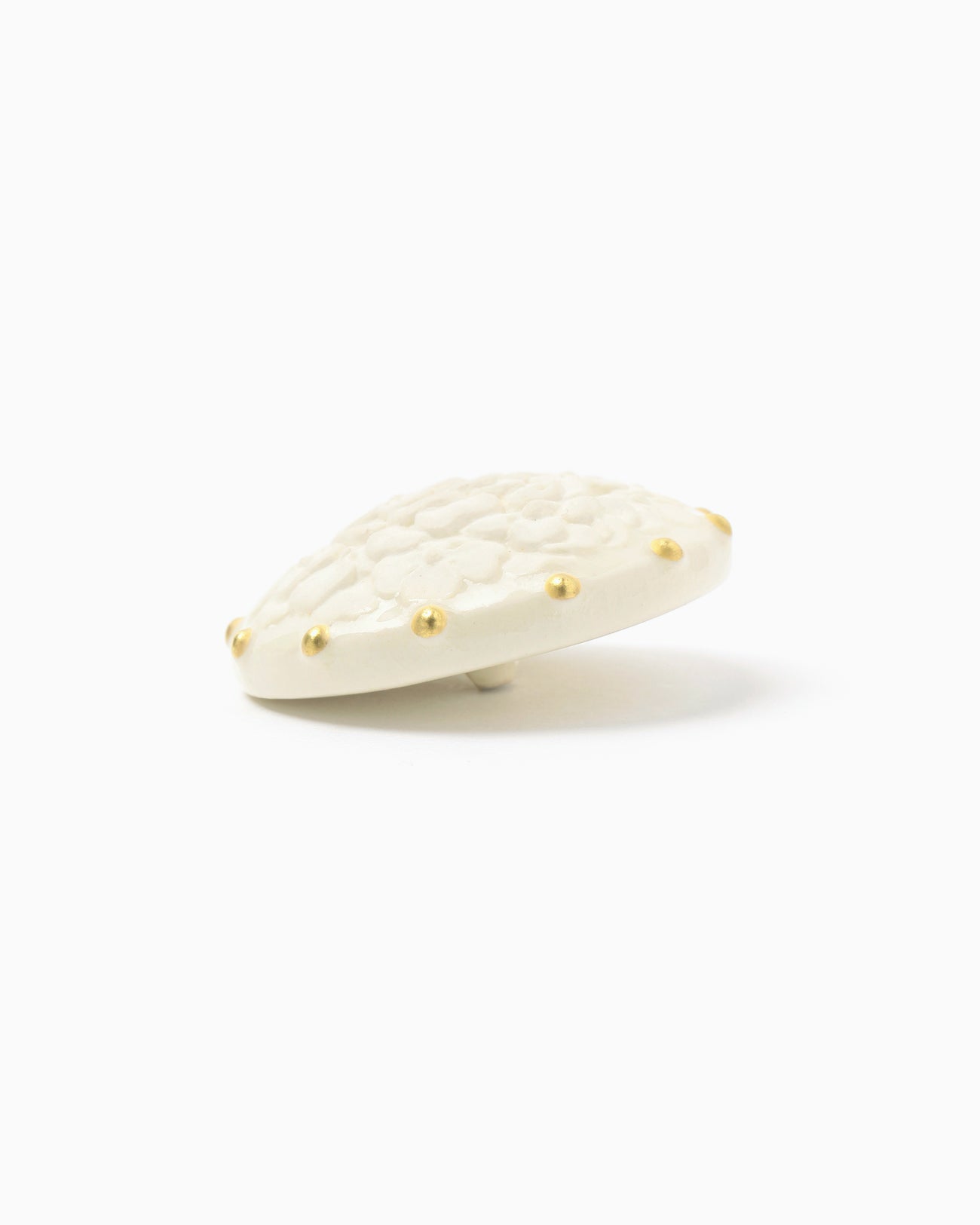 CHIN JUKAN POTTERY × Mame Kurogouchi Ceramic Button - tsuyu