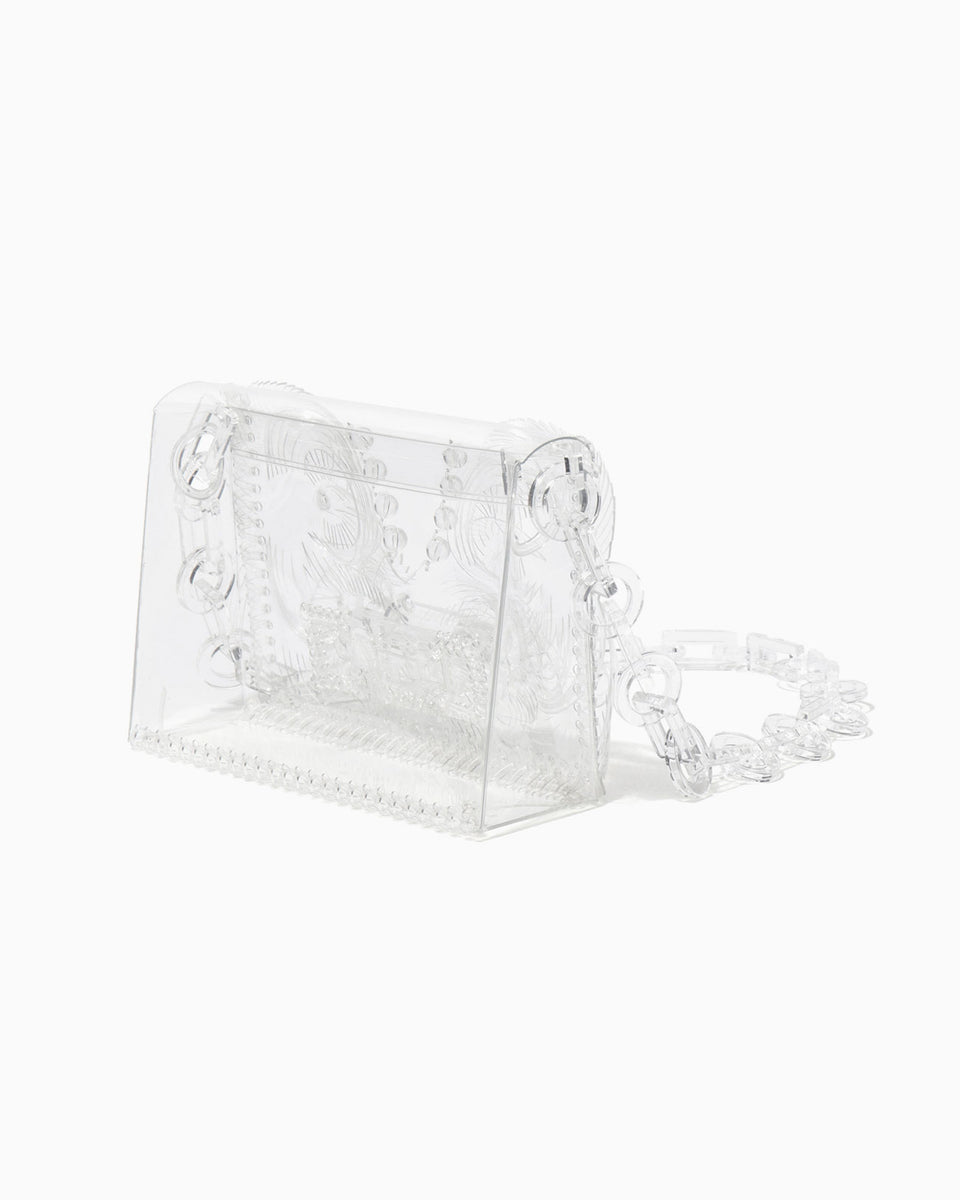 バッグ Transparent Sculptural Mini Chain Bag Transparent Sculptural Mini Chain Bag / 335165241001