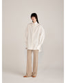 Linen Touch Triacetate Suits Trousers - beige