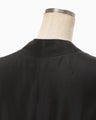 Basic Silk Sleeveless Dress - black
