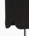 Basic Silk Sleeveless Dress - black