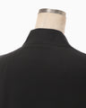 Basic Wool Double-Breasted Lightweight Jacket - black