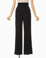 Basic Wool Troousers - black