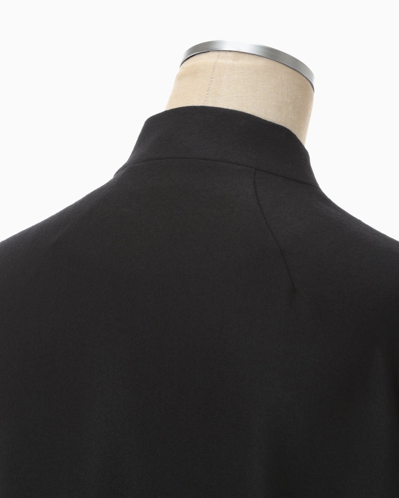 Wool I-Line Dress - black - Mame Kurogouchi