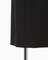 Wool I-Line Skirt - black