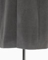 Beaver Finished Alpaca Wool Chester Coat - grey