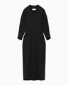 Double Jersey I-Line Dress - black