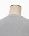 "Kintsugi" Crew Neck Knitted Top - grey