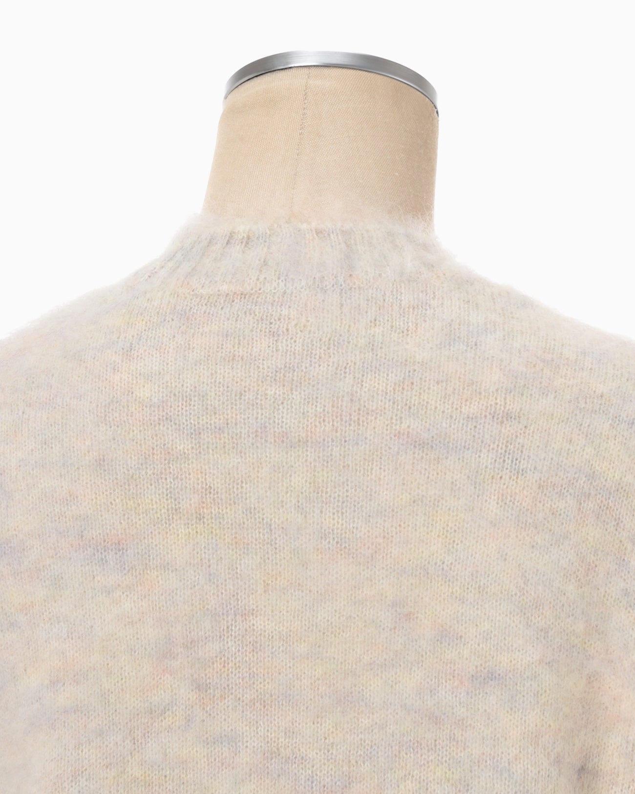 Mohair Knitted Sleeveless Top - white - Mame Kurogouchi