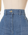 High Waisted Flare Jeans - blue