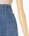 High Waisted Flare Jeans - blue