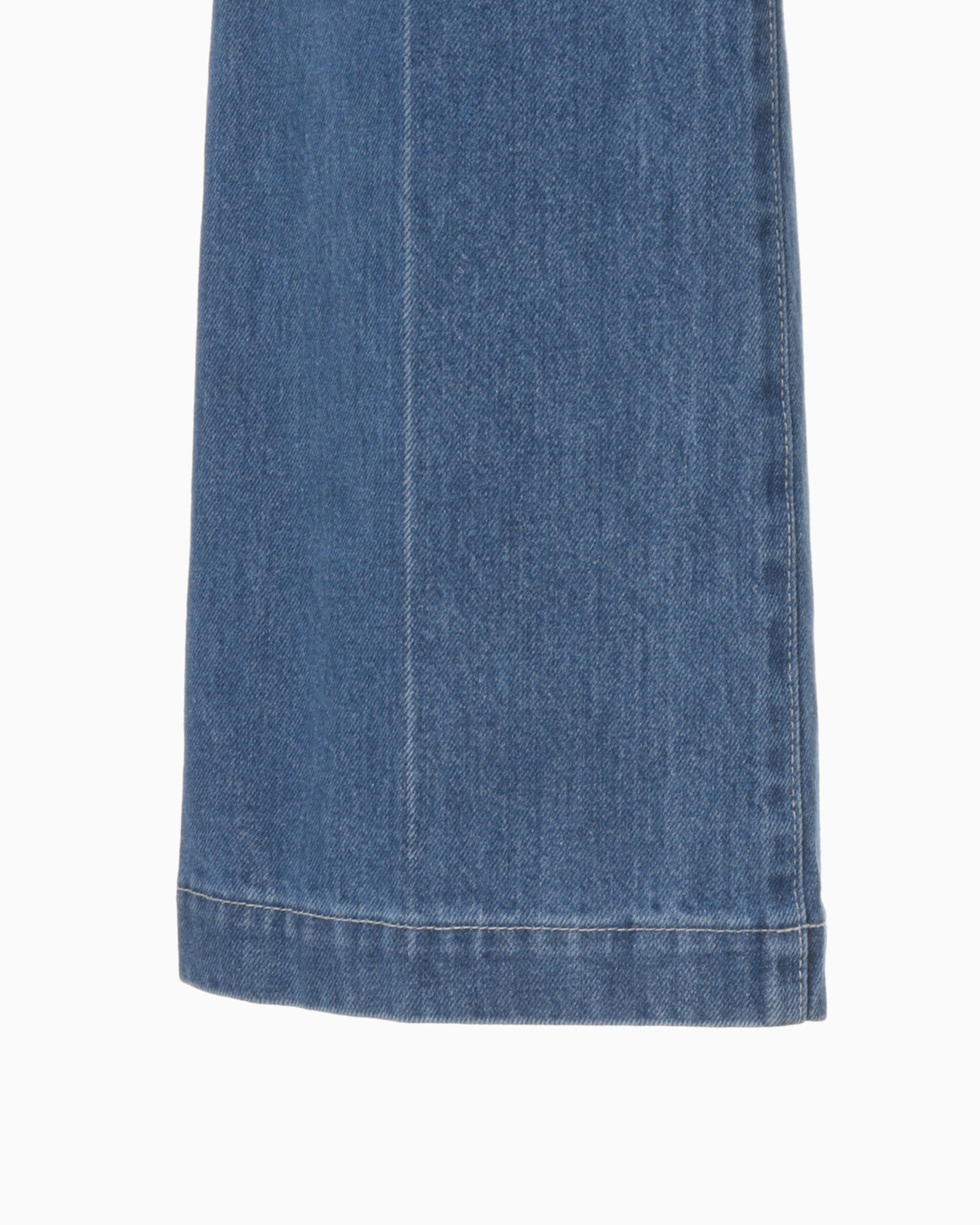 High Waisted Flare Jeans - blue