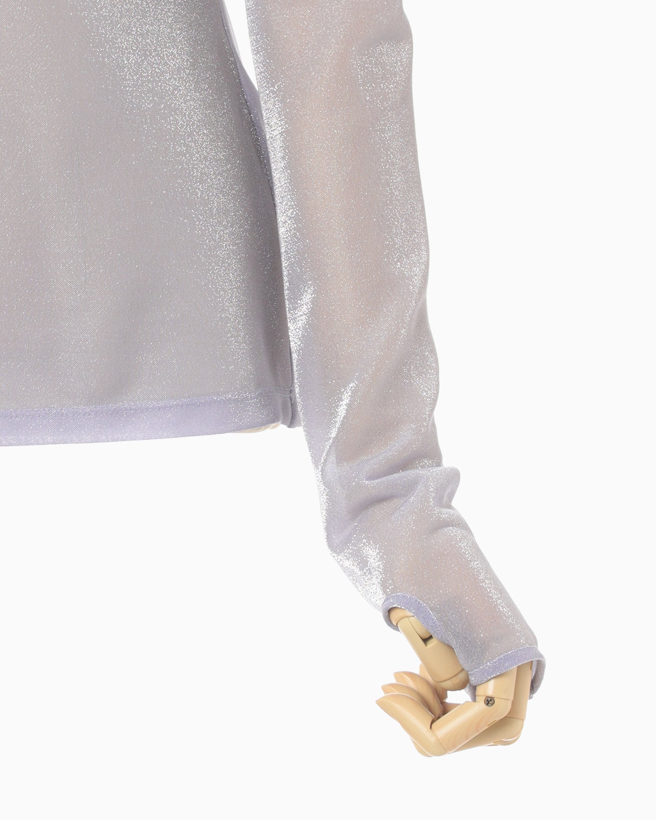 Mame Kurogouchi ラメ シアートップ パープル サイズ2 【公式通販】