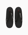Hakimono Sekizuka Nature Pattern Jacquard Sandals - black