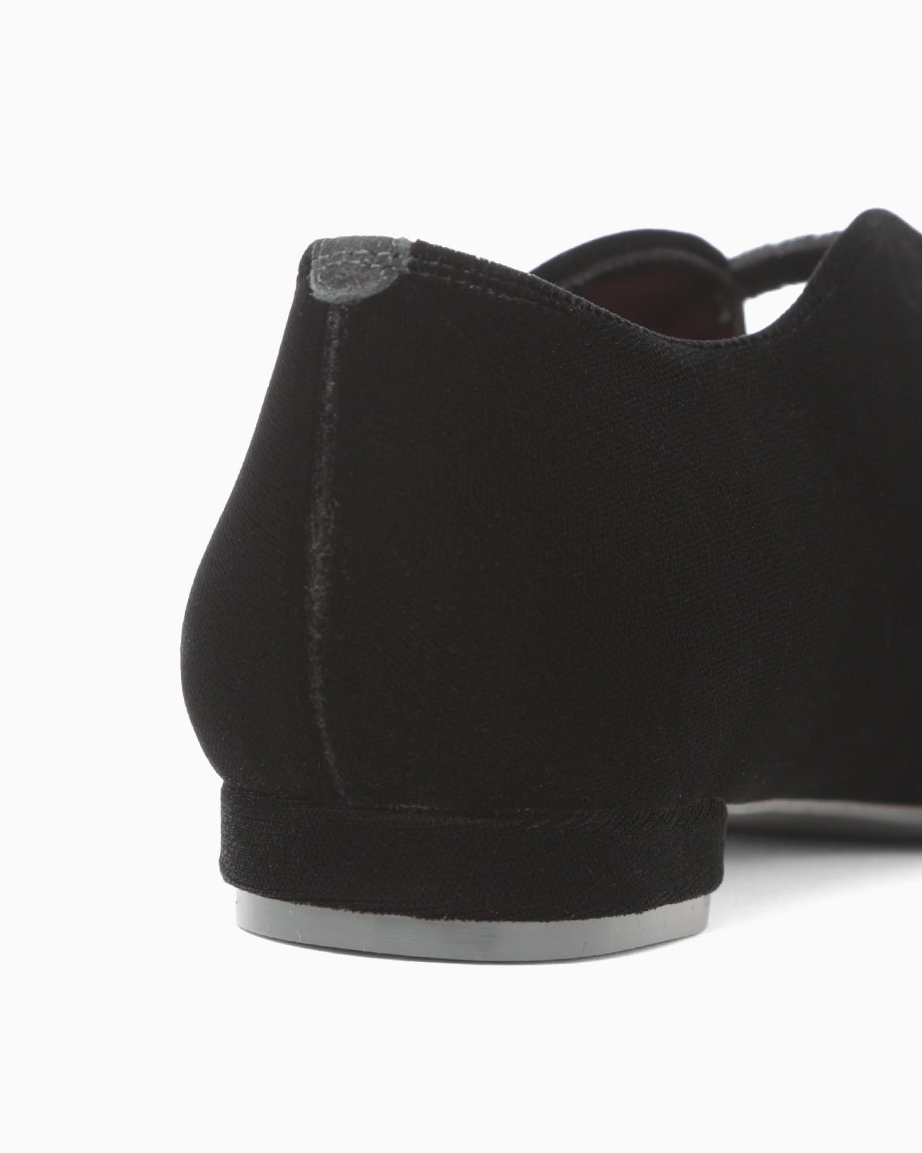 Velvet Ballet Shoes - black