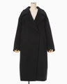 Wool Arupaka Long Cort - black