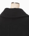 Wool Arupaka Long Cort - black