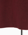 Wool Arupaka Long Cort - bordeaux