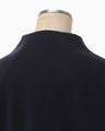 Wool Melton Short Cort - navy