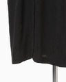 Floral Jacquard Shirt Dress - black
