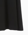 Wool Venetian Flare Dress - black