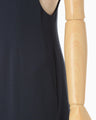 Wool Venetian Flare Dress - navy