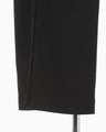 Wool Georgette Dress - black