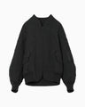 Floral Jacquard Triple Cloth Jacket - black