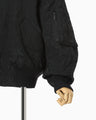 Floral Jacquard Triple Cloth Jacket - black