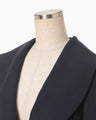 Wool Venetian Shawl Collar Jacket - navy
