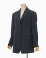 Acetate Polyester Suit Jacket - navy