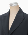 Acetate Polyester Suit Jacket - navy