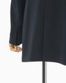 Acetate Polyester Suit Jacket - navy