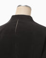 Synthetic Leather Fancy Ftitch Jacket - black × black