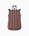 Russell Jersey Sleeveless Top - vermillion