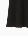 Shirring Jersey Jacquard Dress - black