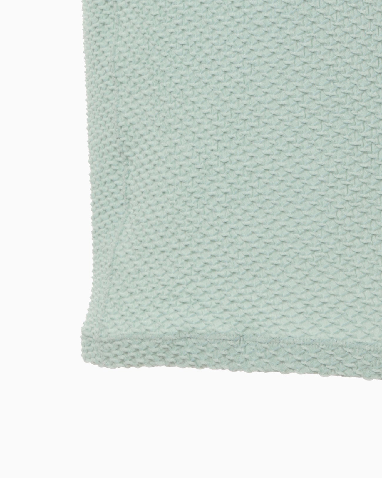 Shirring Jersey Jacquard Pencil Skirt - light blue