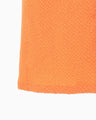Shirring Jersey Jacquard Pencil Skirt - orange